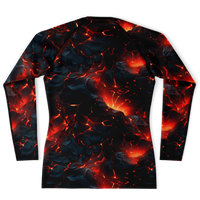 Chokefish™ Long Sleeve Rashguard Volcano Men's Shirt-003