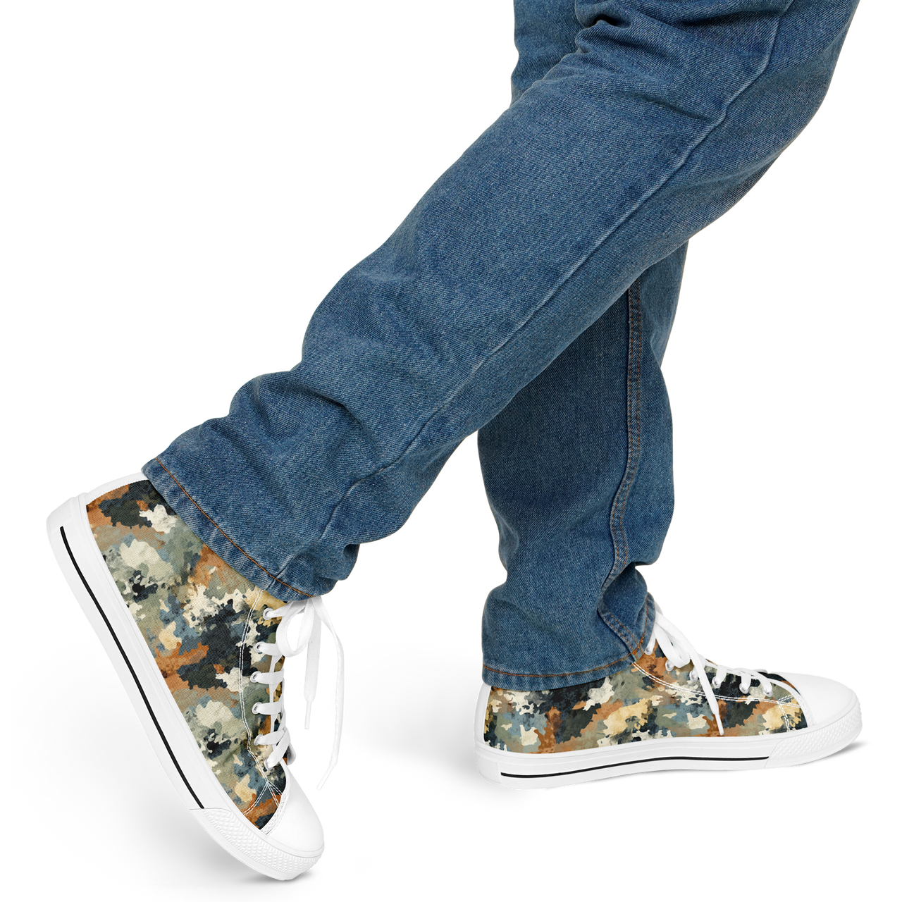 Chokefish™ Urban Peak Retro High Tops-Acid-Wash-011