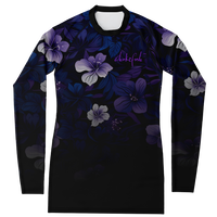 Chokefish™ Long Sleeve Rashguard Floral Woman's Shirt-006