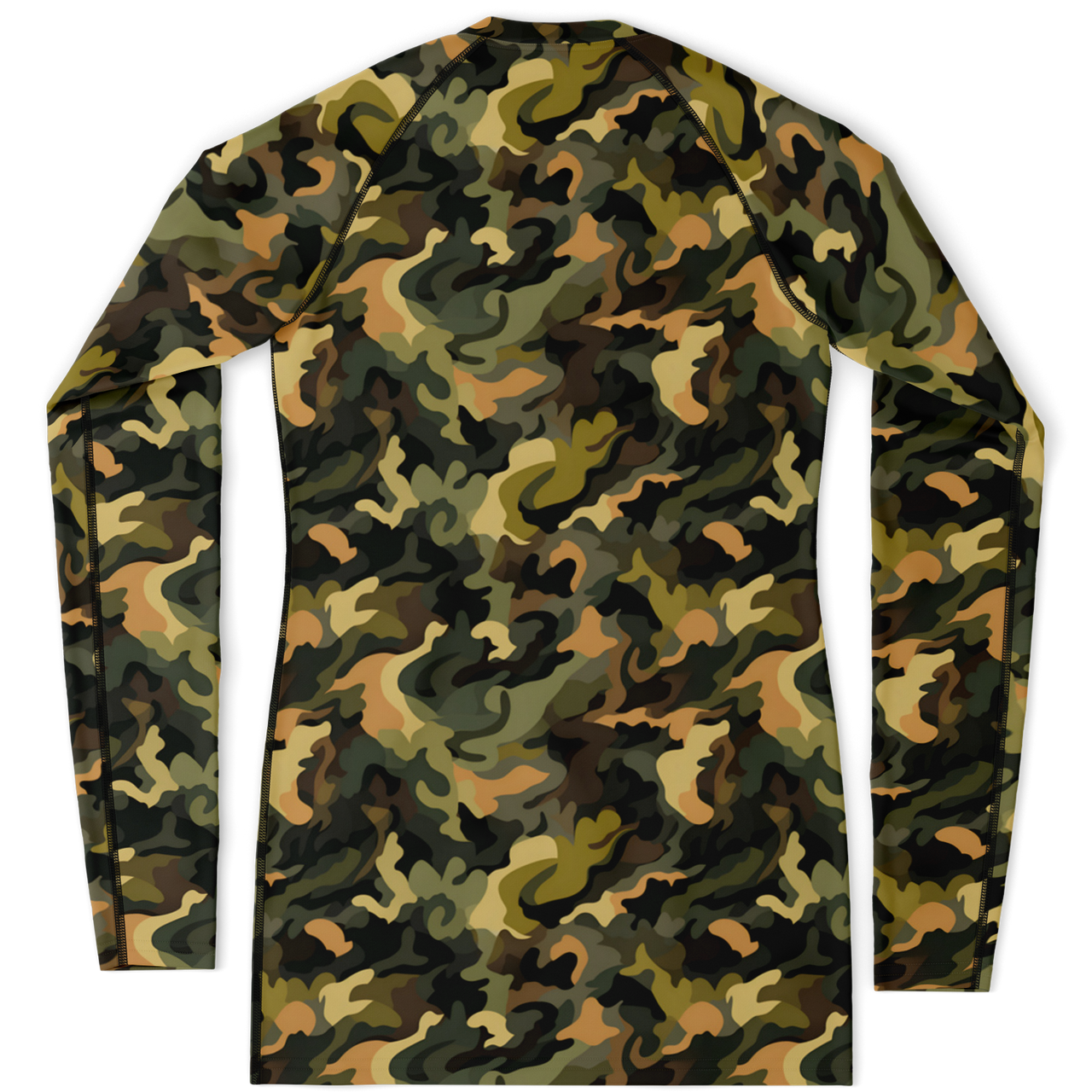 Chokefish™ Long Sleeve Rashguard Camouflage Woman's Shirt-011