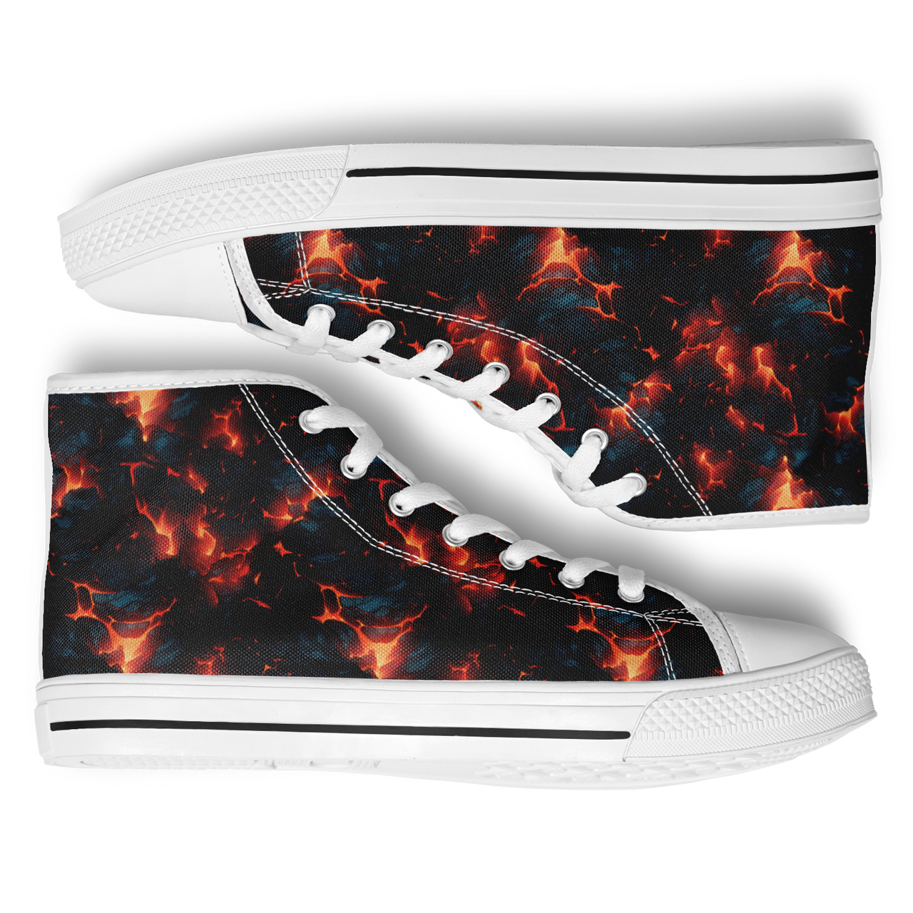 Chokefish™ Urban Peak Retro High Tops-Volcano-001