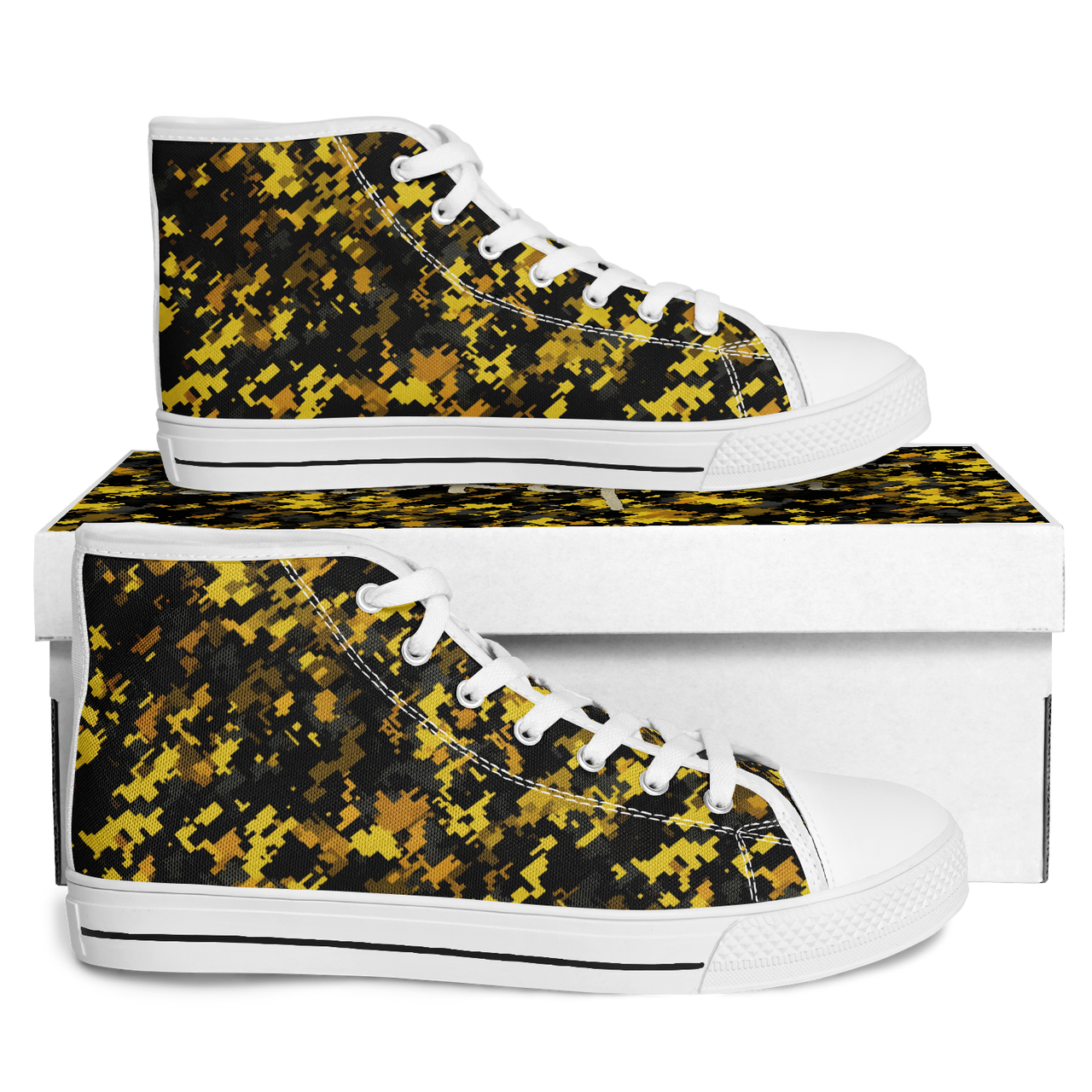 Chokefish™ Urban Peak Retro High Tops-Camouflage-012