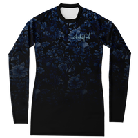 Chokefish™ Long Sleeve Rashguard Floral Woman's Shirt-002