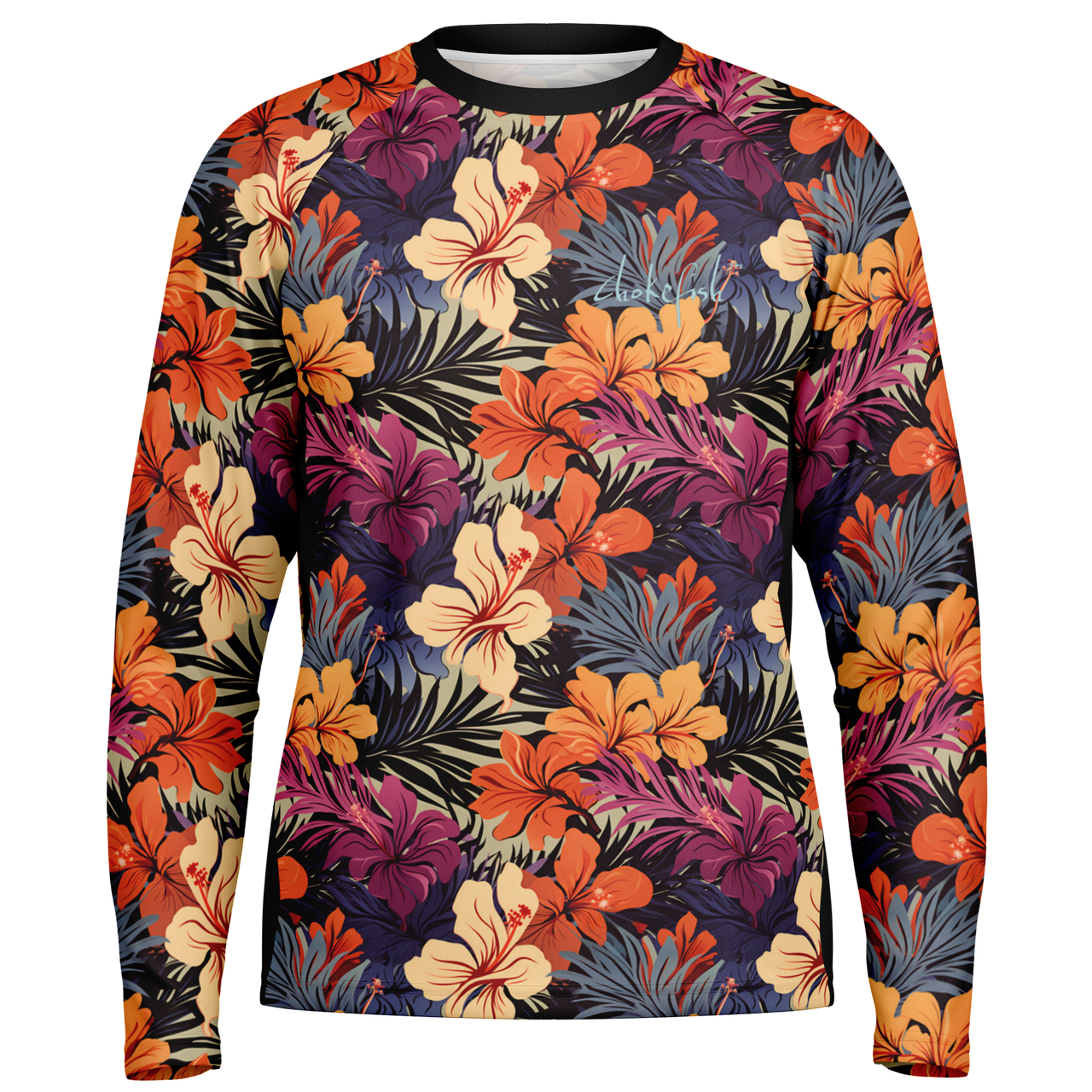Chokefish™ Long Sleeve Every Day All Weather Floral Shirt Men's-007