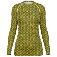 Chokefish™ Long Sleeve Rashguard Textures Woman's Shirt-002