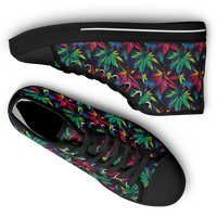 Chokefish™ Urban Peak Retro High Tops-Cannabis-010-2