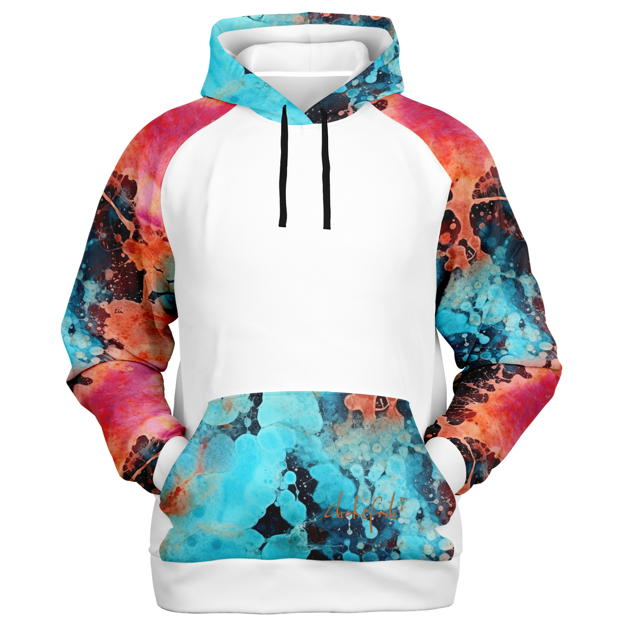 Chokefish™ Acid Wash Raglan Remix - 005W