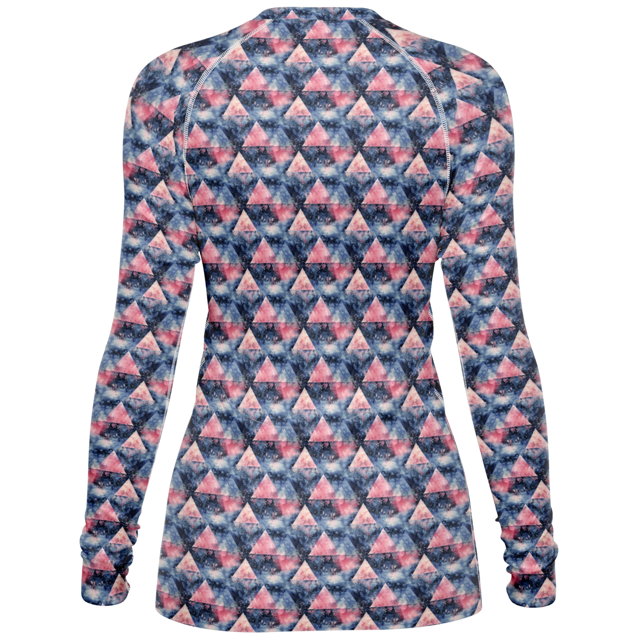 Chokefish™ Long Sleeve Rashguard Acid-Wash Woman's Shirt-008