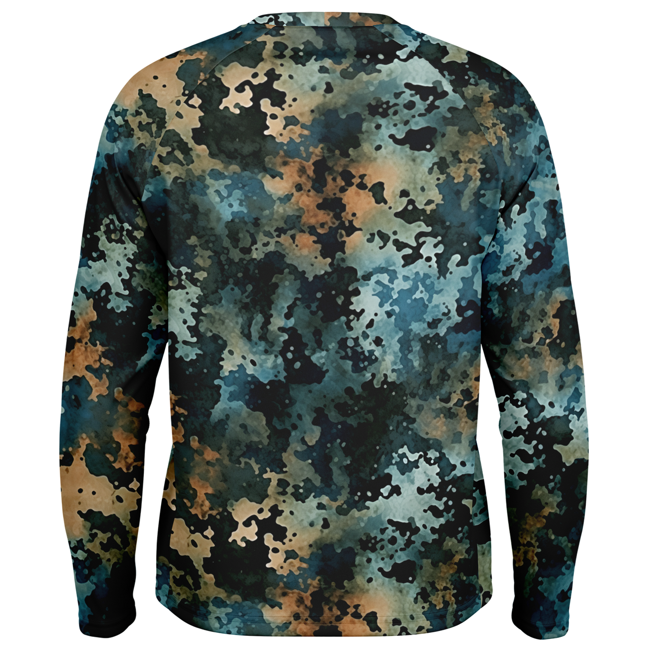 Chokefish™ Long Sleeve Every Day All Weather Acid-Wash Shirt Men's-002