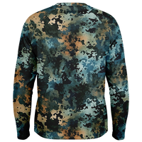 Chokefish™ Long Sleeve Every Day All Weather Acid-Wash Shirt Men's-002