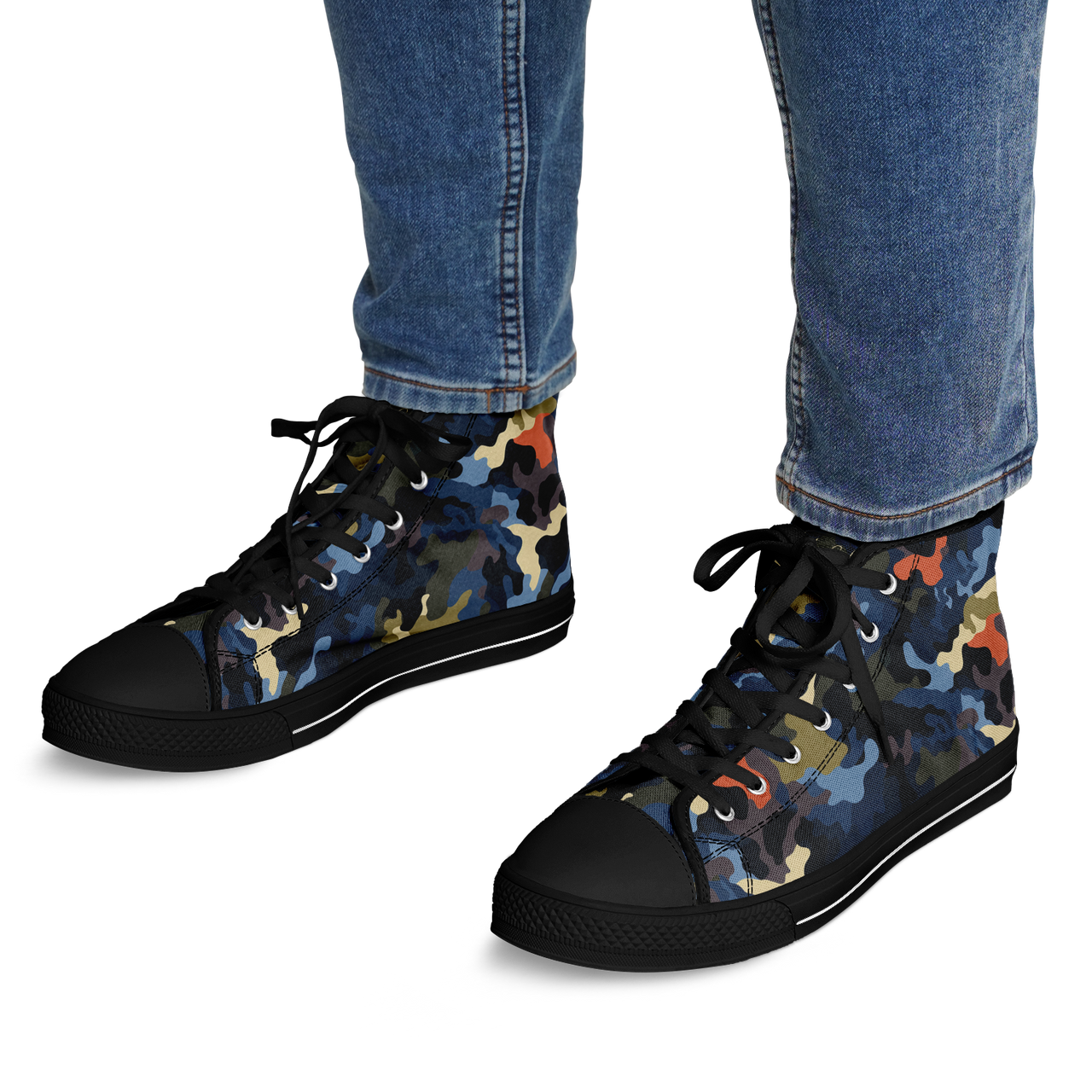 Chokefish™ Urban Peak Retro High Tops-Camouflage-017-2
