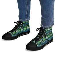Chokefish™ Urban Peak Retro High Tops-Cannabis-012-2