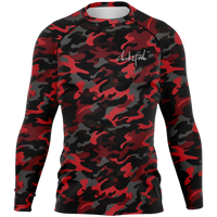 Chokefish™ Long Sleeve Rashguard Camouflage Men's Shirt-010