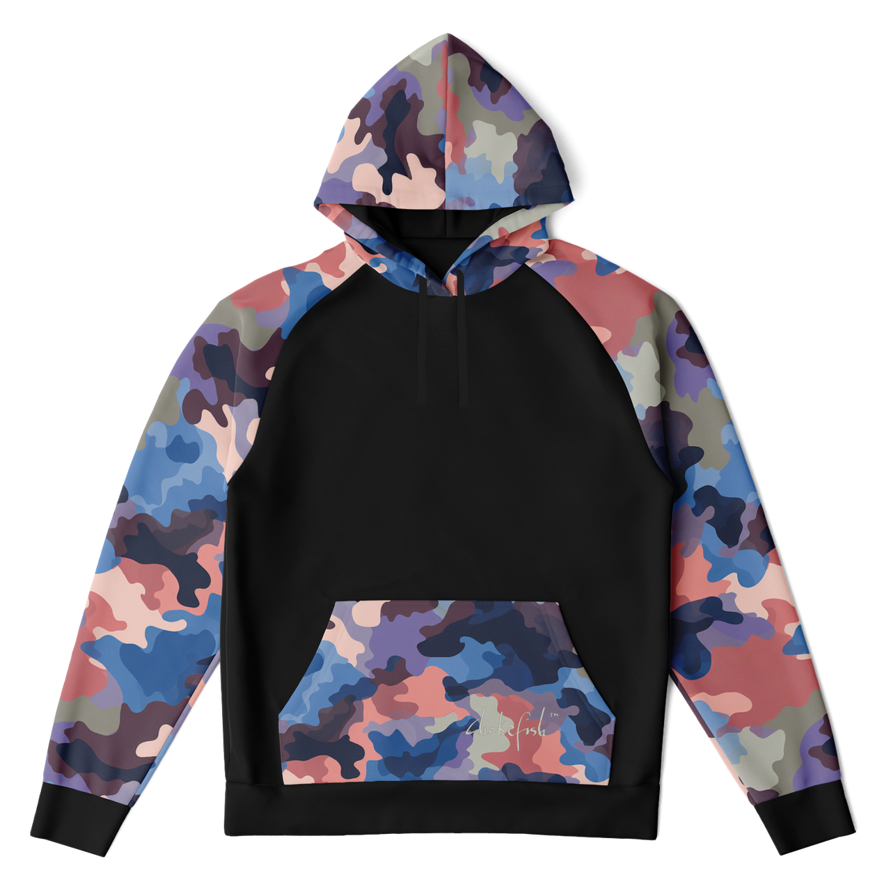 Chokefish™ Camouflage Raglan Remix -007B