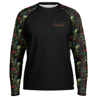 Chokefish™ Long Sleeve Every Day All Weather Skulls Shirt Men's-027