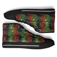 Chokefish™ Urban Peak Retro High Tops-Cannabis-005-2