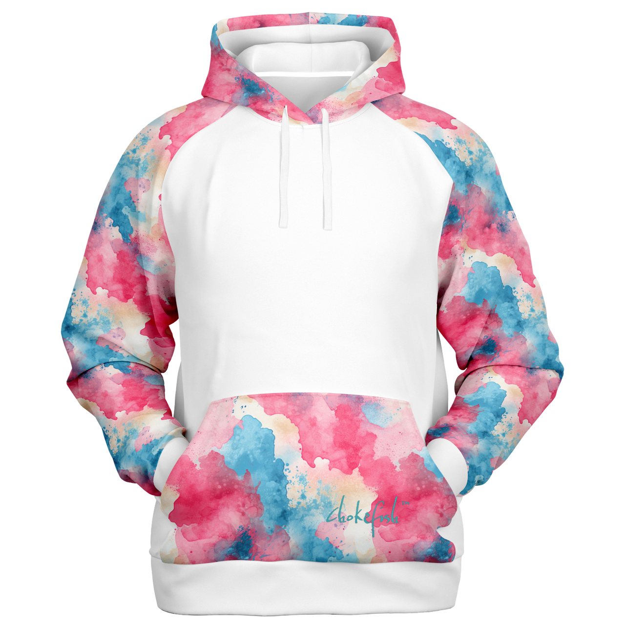 Chokefish™ Acid Wash Raglan Remix - 001W
