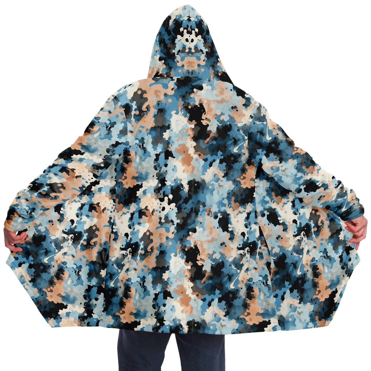 Chokefish™ Acid-Wash Cloaks Unisex-014W