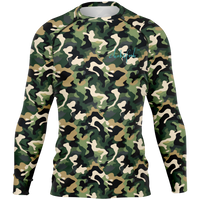 Chokefish™ Long Sleeve Rashguard Camouflage Men's Shirt-001