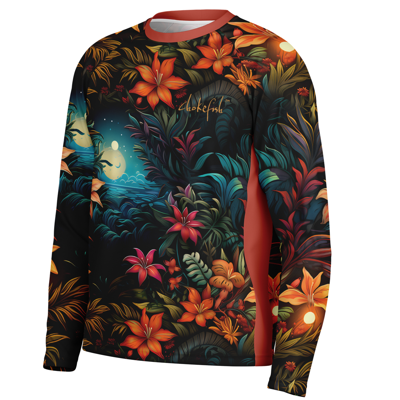 Chokefish™ Long Sleeve Every Day All Weather Floral Shirt Men's-011
