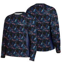 Chokefish™ Long Sleeve Every Day All Weather Trees&Boats Shirt Men's-019