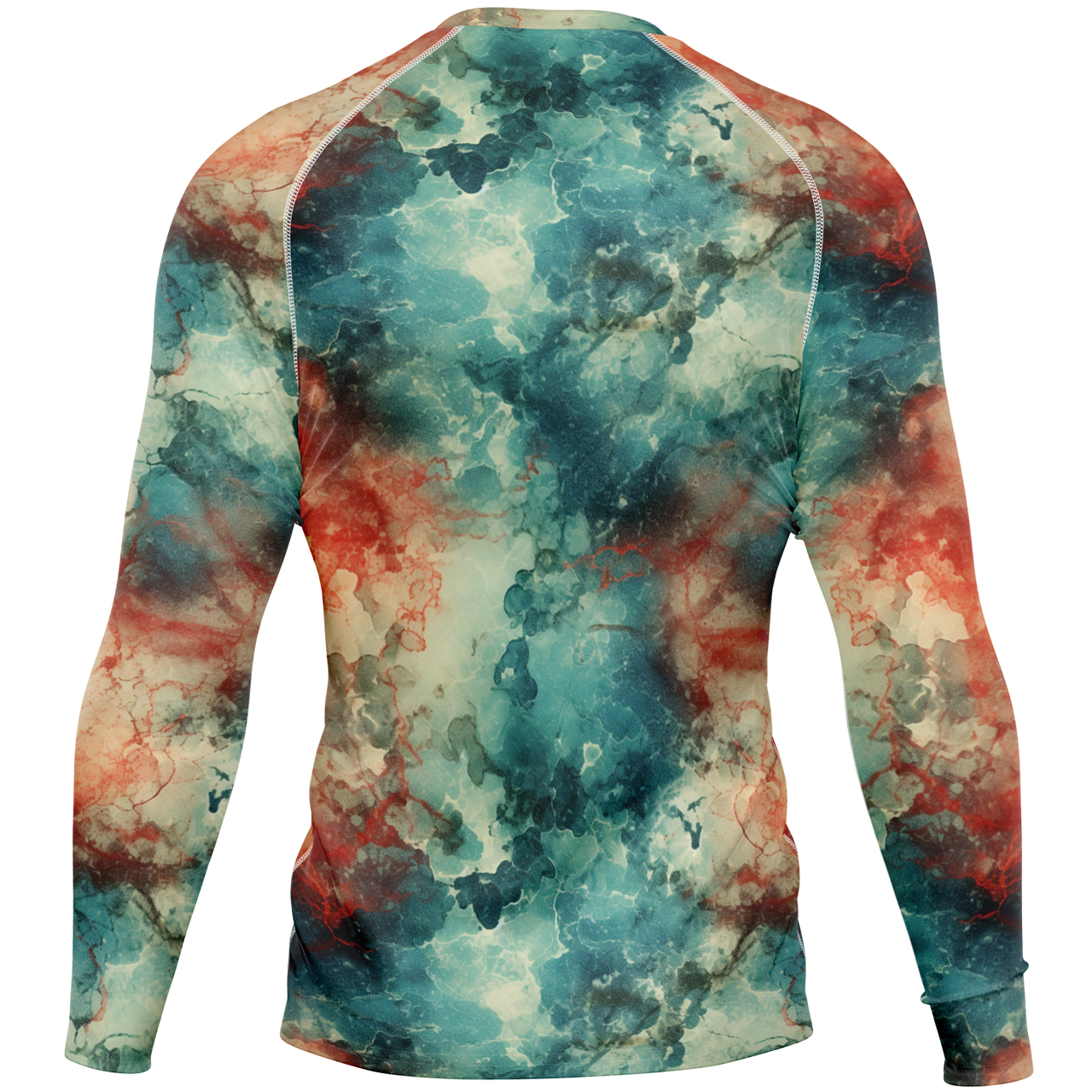 Chokefish™ Long Sleeve Rashguard Acid-Wash Men's Shirt-004