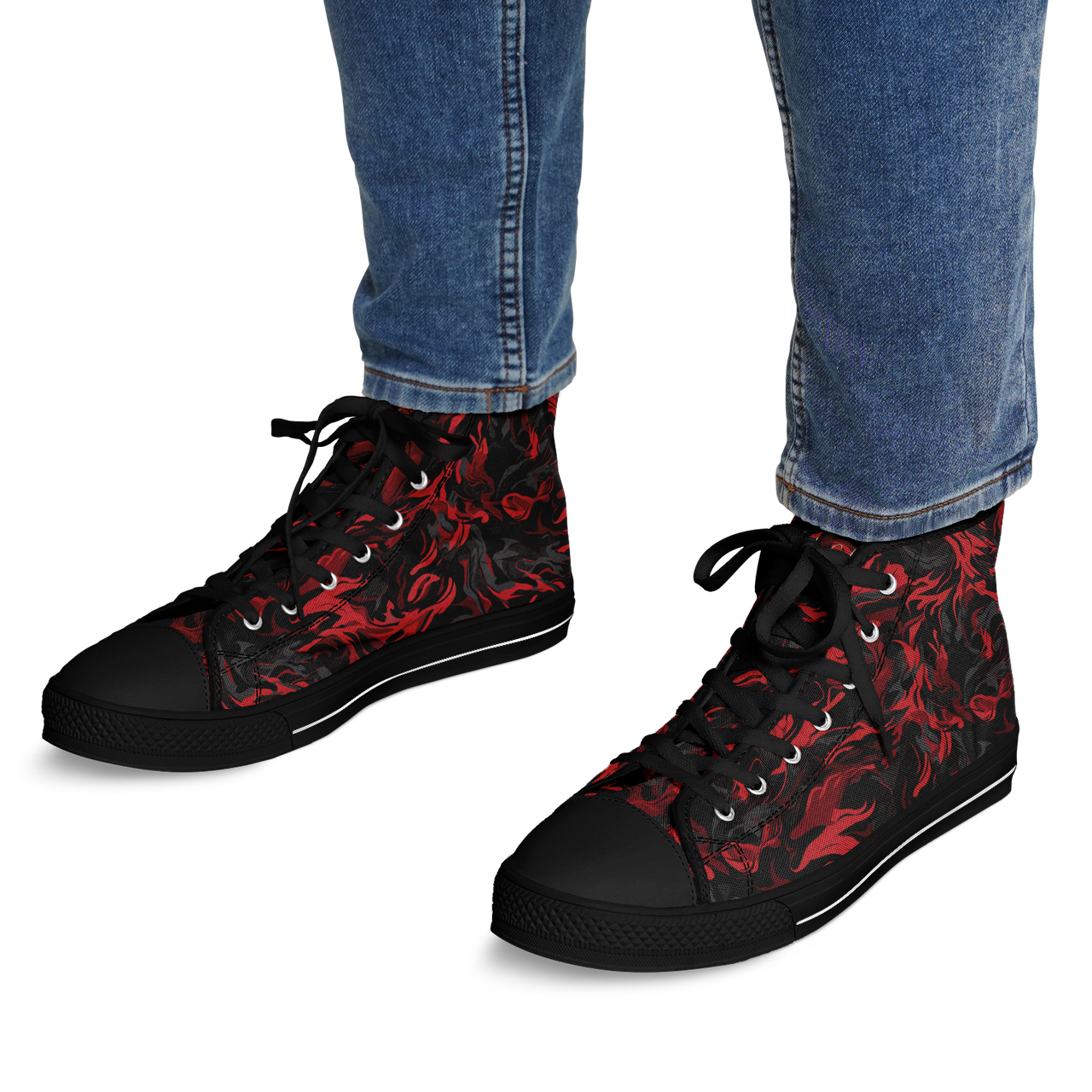 Chokefish™ Urban Peak Retro High Tops-Camouflage-003-2