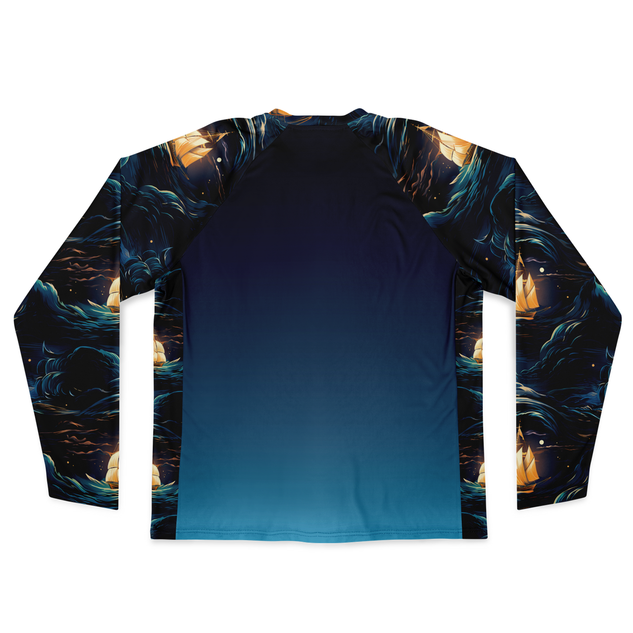 Chokefish™ Long Sleeve Every Day All Weather Trees&Boats Shirt Men's-014