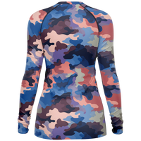 Chokefish™ Long Sleeve Rashguard Camouflage Woman's Shirt-007