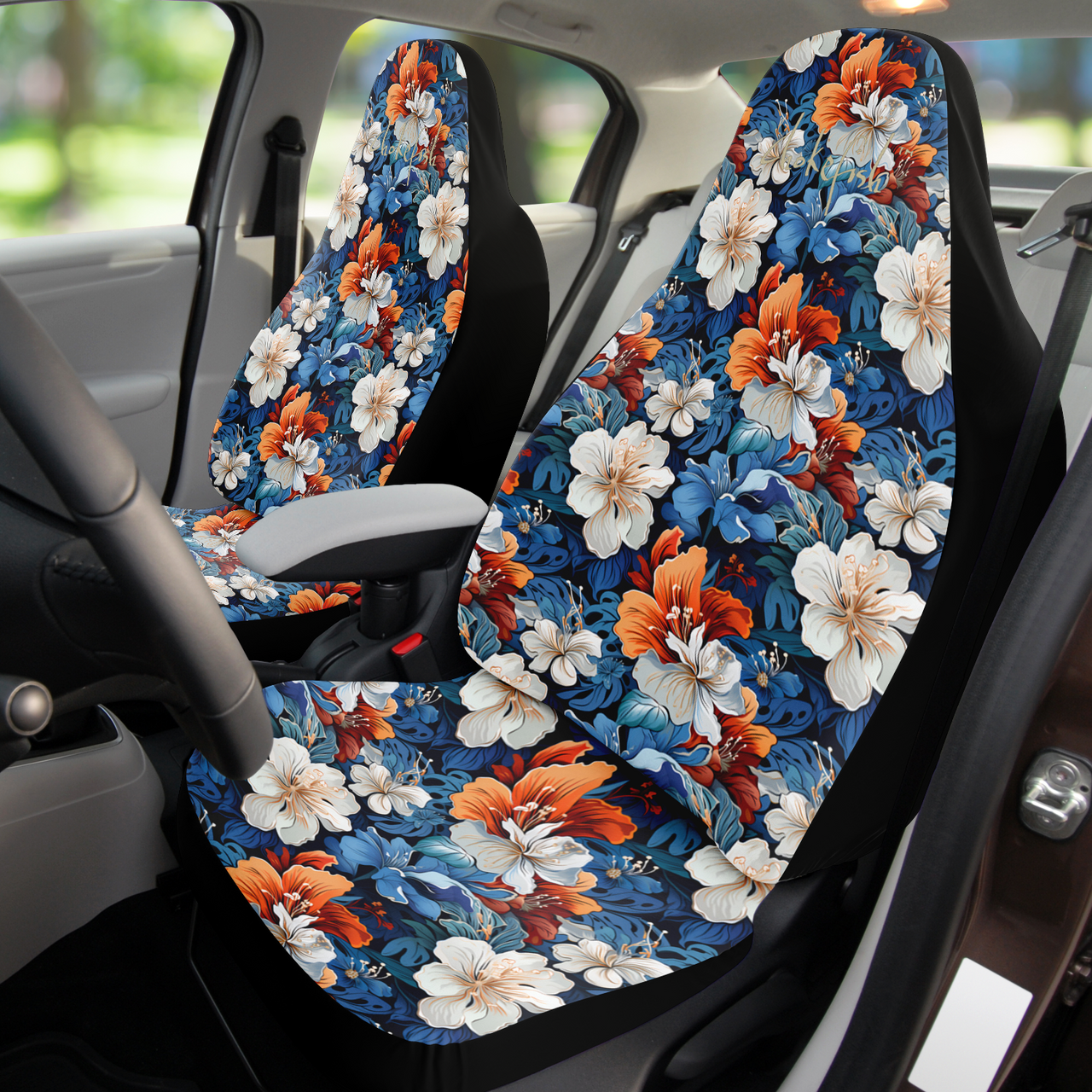 Chokefish™ Floral Seat Covers-022