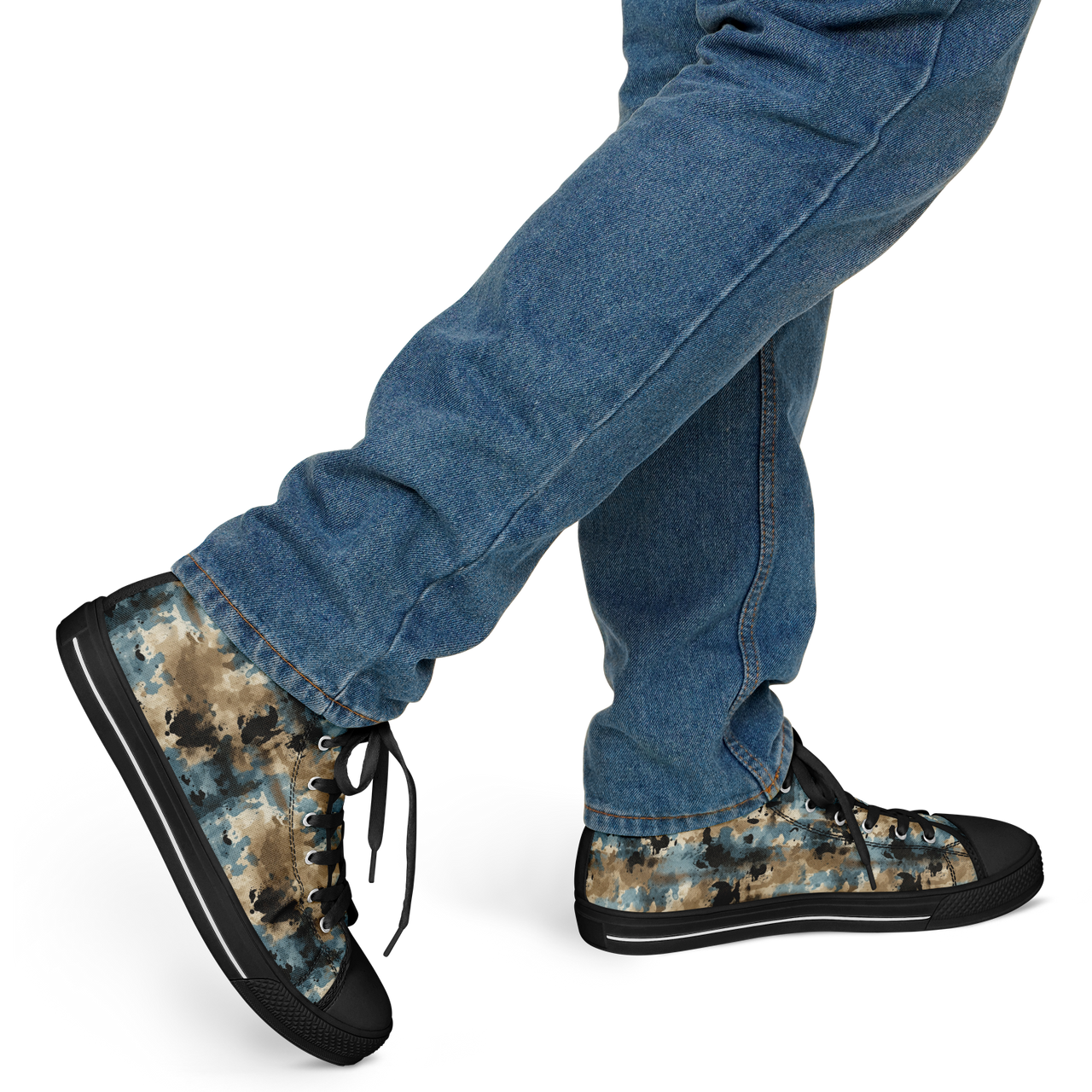 Chokefish™ Urban Peak Retro High Tops-Acid-Wash-012-2