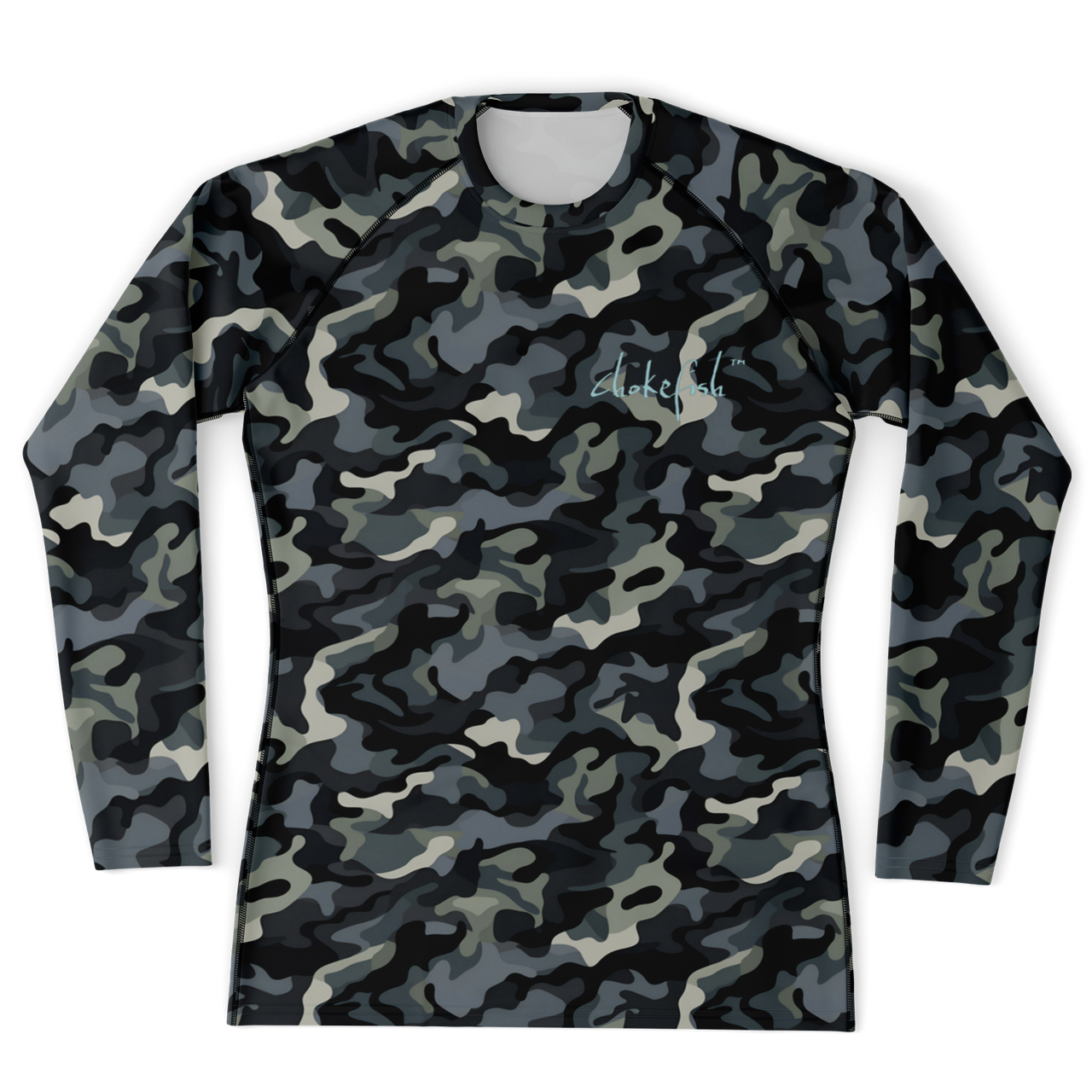 Chokefish™ Long Sleeve Rashguard Camouflage Men's Shirt-004