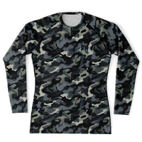 Chokefish™ Long Sleeve Rashguard Camouflage Men's Shirt-004