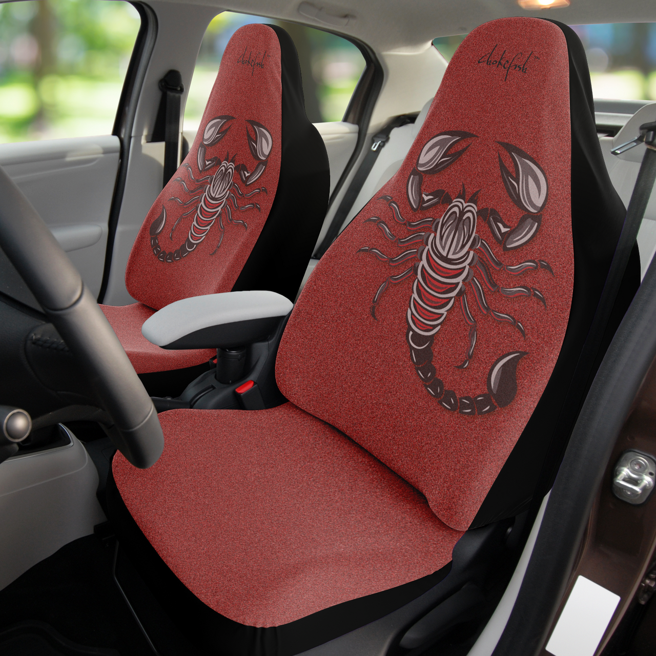 Chokefish™ Scorpions Seat Covers Unisex-002