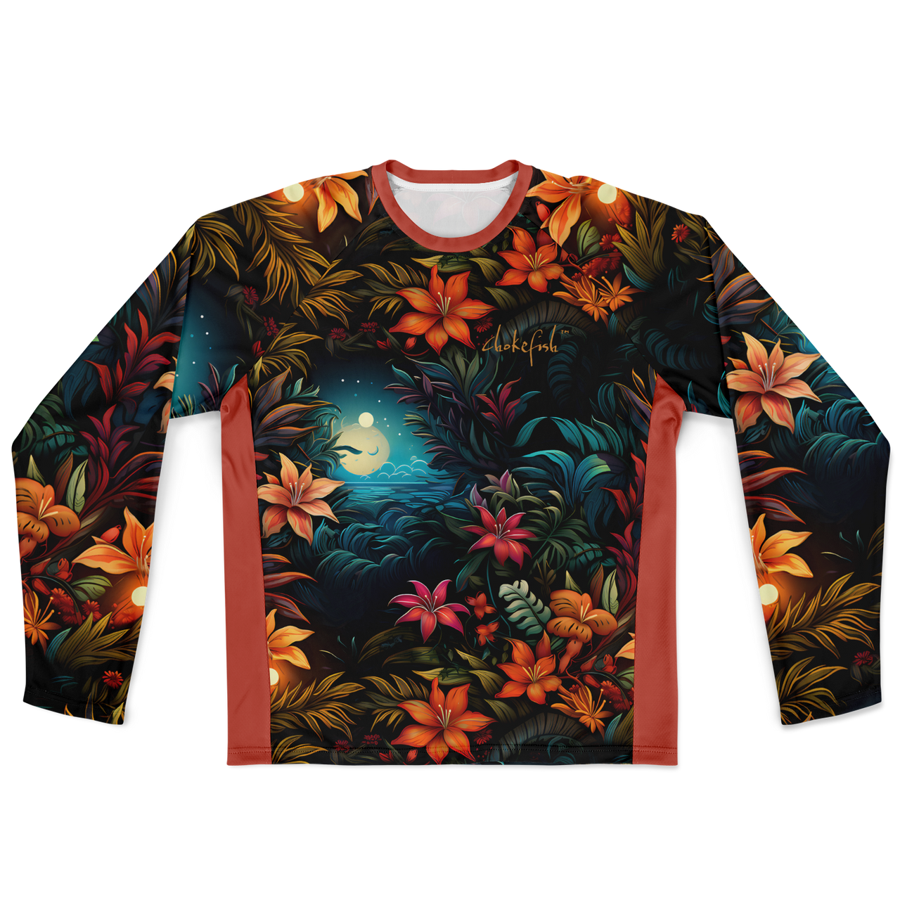 Chokefish™ Long Sleeve Every Day All Weather Floral Shirt Men's-011