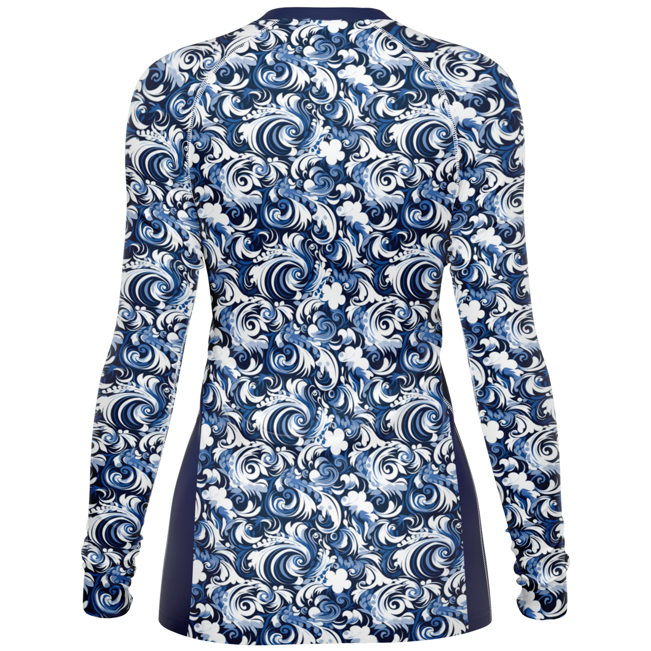Chokefish™ Long Sleeve Rashguard Maori Woman's Shirt-016