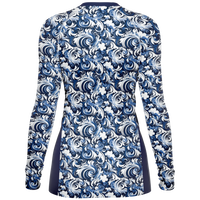 Chokefish™ Long Sleeve Rashguard Maori Woman's Shirt-016