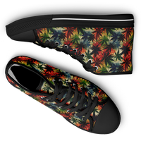 Chokefish™ Urban Peak Retro High Tops-Cannabis-004-2