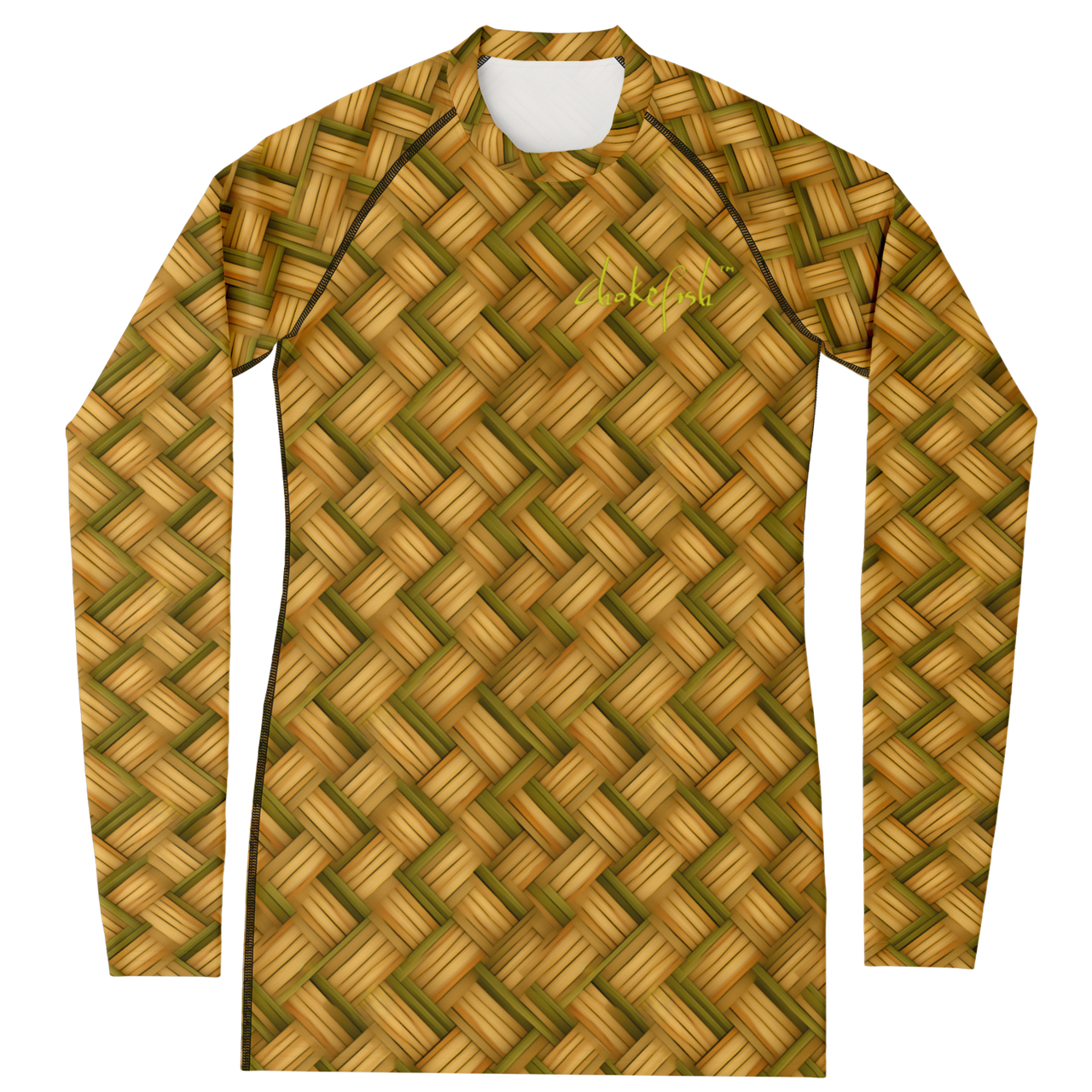 Chokefish™ Long Sleeve Rashguard Textures Woman's Shirt-004