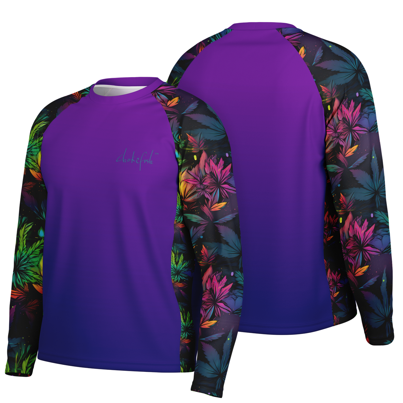Chokefish™ Long Sleeve Every Day All Weather Cannabis Shirt Men's-028
