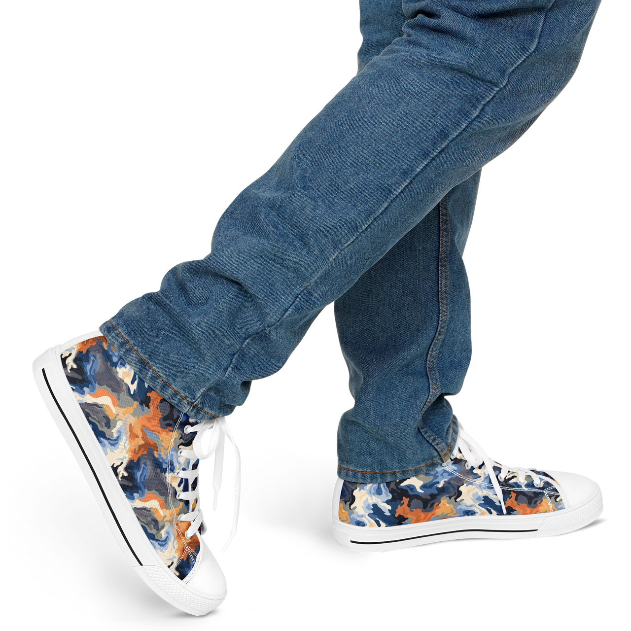 Chokefish™ Urban Peak Retro High Tops-Camouflage-006