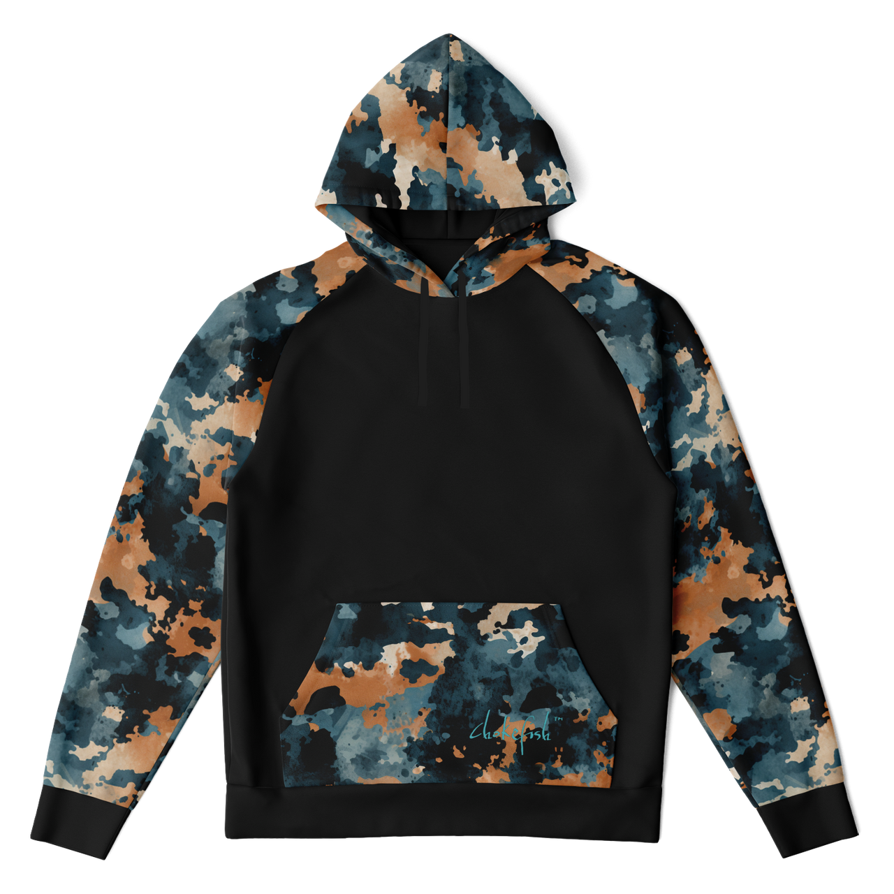Chokefish™ Acid Wash Raglan Remix - 009B