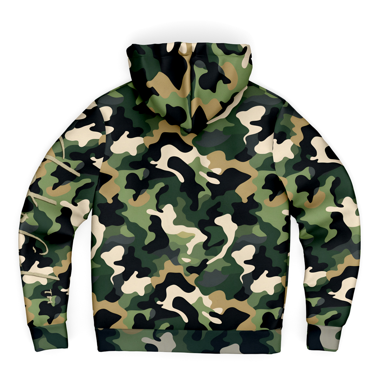 Chokefish™ Microfleece Zip-Up Hoodie Camouflage-002