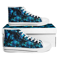 Chokefish™ Urban Peak Retro High Tops-Cannabis-009