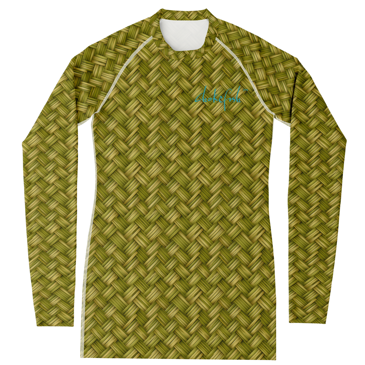 Chokefish™ Long Sleeve Rashguard Textures Woman's Shirt-002