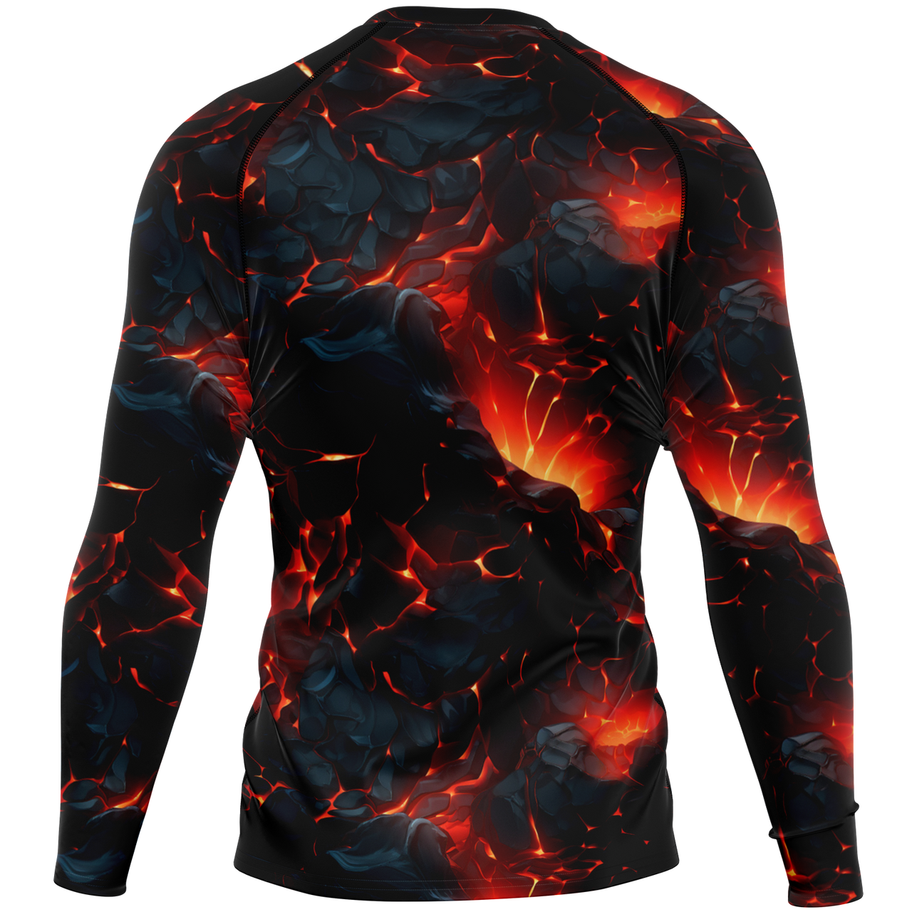 Chokefish™ Long Sleeve Rashguard Volcano Men's Shirt-003