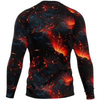 Chokefish™ Long Sleeve Rashguard Volcano Men's Shirt-003