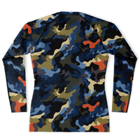 Chokefish™ Long Sleeve Rashguard Camouflage Men's Shirt-012