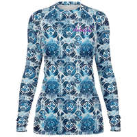 Chokefish™ Long Sleeve Rashguard Sun&Saltwater Woman's Shirt-001