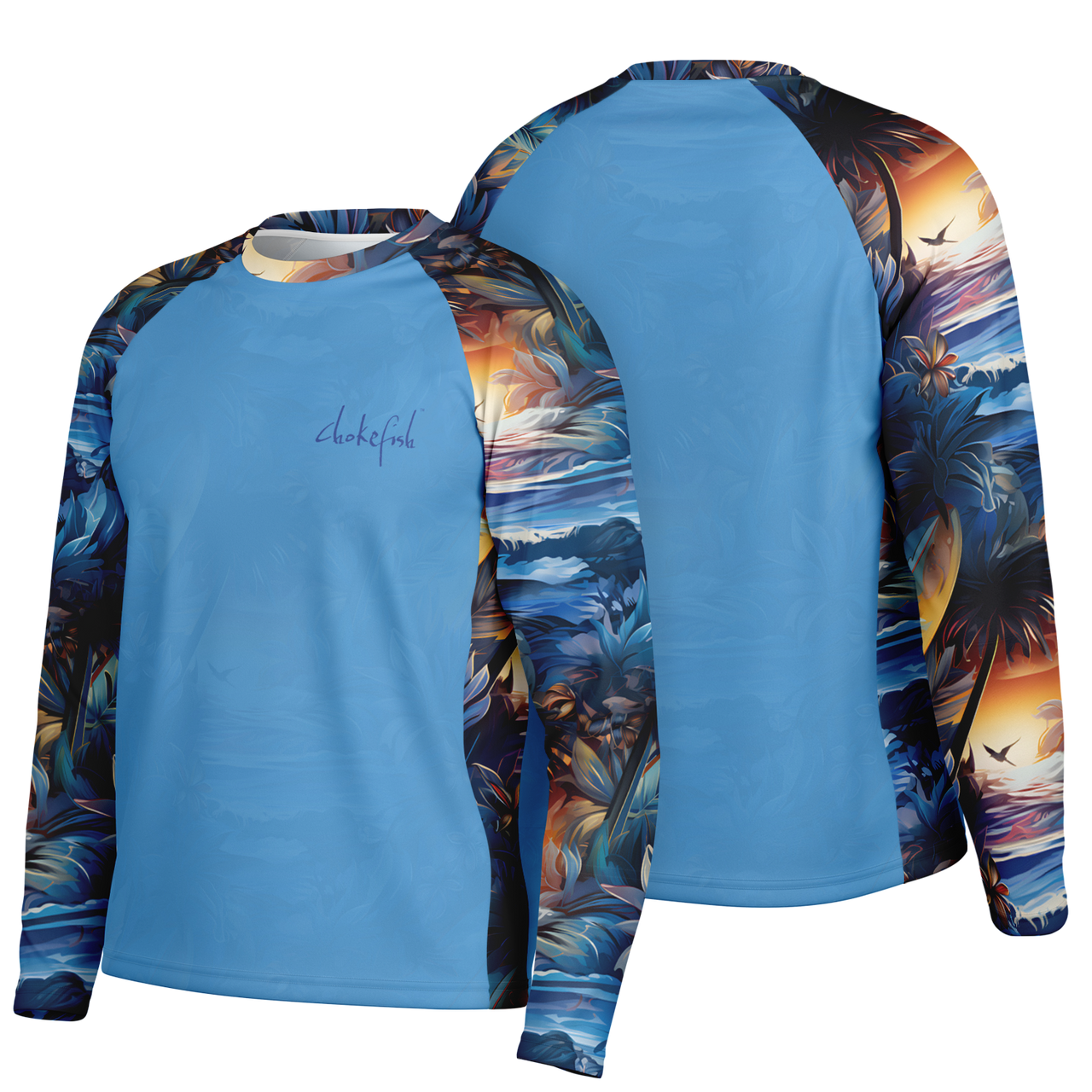 Chokefish™ Long Sleeve Every Day All Weather Surfboards Shirt Men's-006